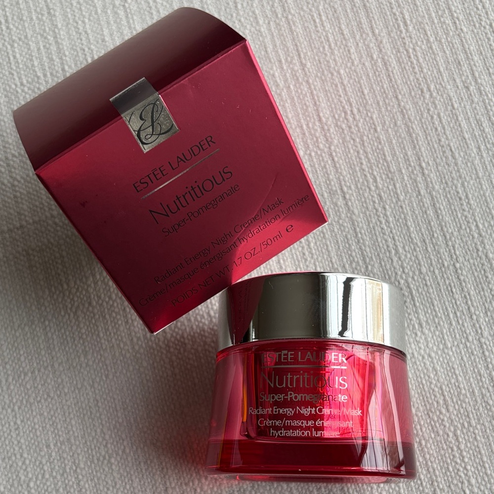 Estee Lauder Nutritious Super-Pomegranate radiant energy Night Creme/mask - Picture 10 of 15